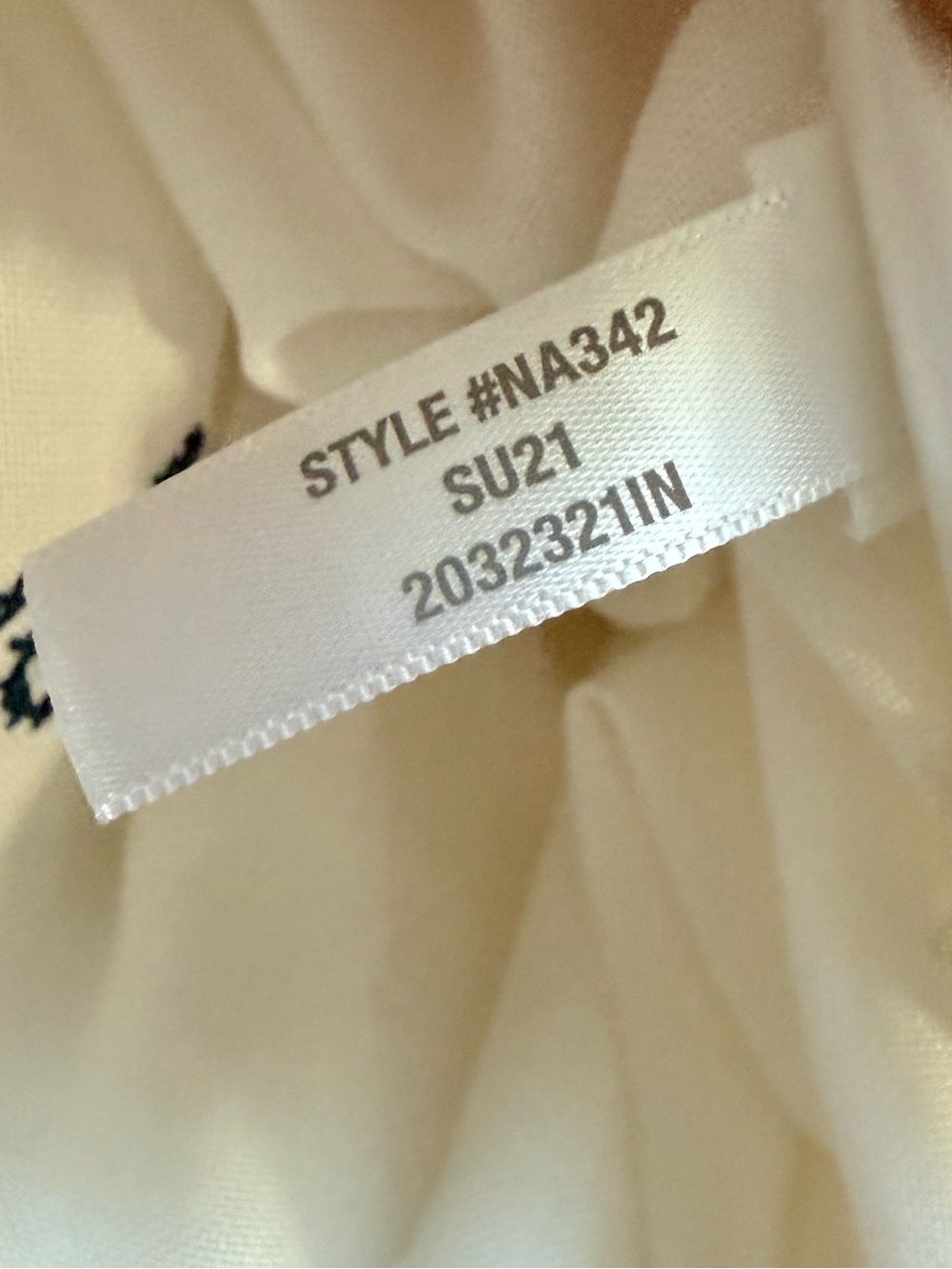 Madewell White Sun Embroidered Central Shirt Size Large - Picture 10 of 10